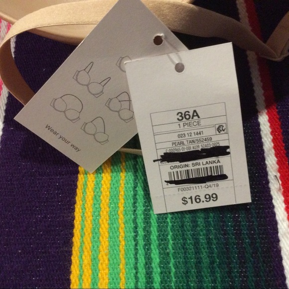 NWT AUDEN WOMEN’S CONVERTIBLE BRA 
5 WAYS TO WEAR. - Picture 13 of 16